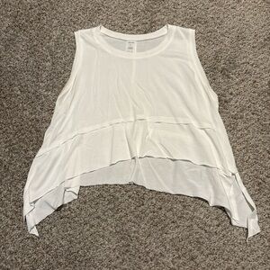 Elegant White Sleeveless Top